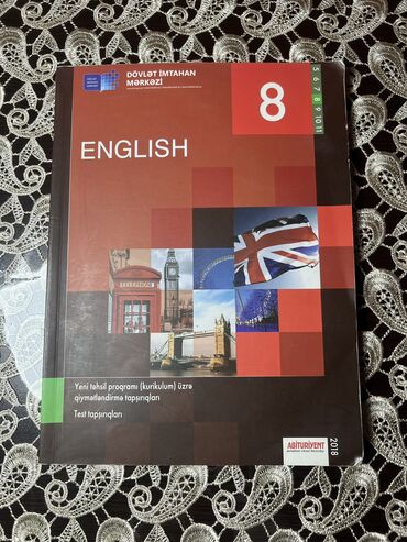 english 8 sinif derslik: İngilis dili 8-ci sinif, 2018 il