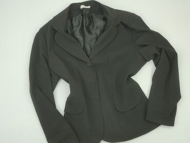 czarne legginsy push up: Women's blazer L (EU 40), condition - Very good