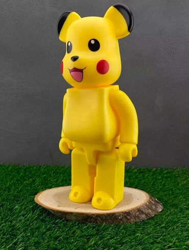 bearbrick: Bearbrick x Pikachu популярный персонаж аниме нашего детства Pokémon