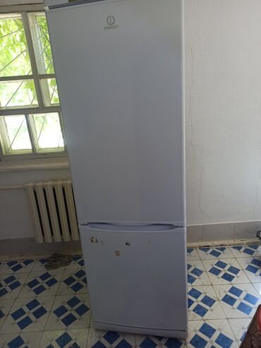 двухдверные холодильники: Холодильник Indesit, Б/у, Side-By-Side (двухдверный), De frost (капельный), 60 * 190 * 60