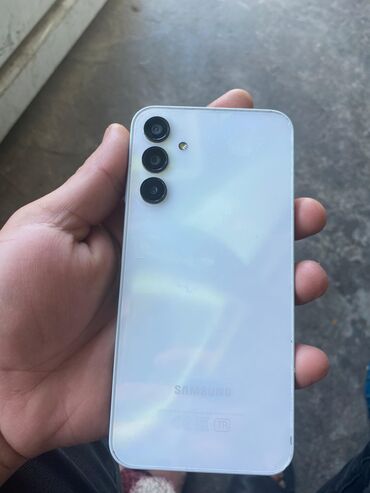 Samsung: Samsung Galaxy A15, 128 GB, rəng - Ağ, Barmaq izi, İki sim kartlı, Face ID