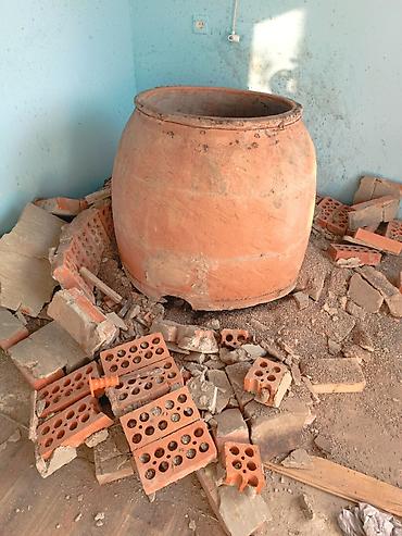 metbex tulleri: TENDİR Böyük həcmli gil küp (quyu-küp/karas). Xüsusiyyətlər: - — 1