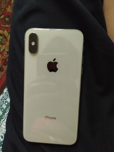 айфон купить: IPhone Xs, Б/у, 256 ГБ, Matte Silver, Чехол, 77 %