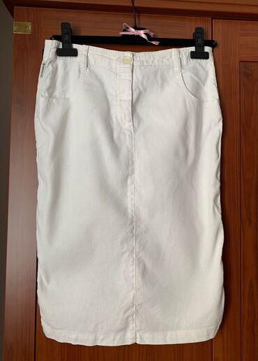 женские юбки в пайетках: M (EU 38), цвет - Белый