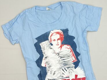 t shirty z czerwonem napisem: T-shirt damski, rozmiar M