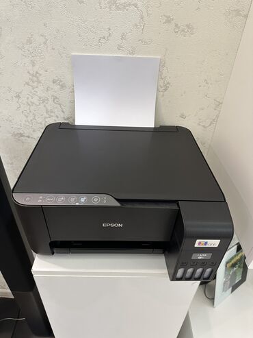 принтер с красками: Продаю Принтер Ксерокс Epson L3258 Wi-Fi, четырех цветный! Состояние