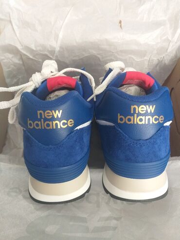 new balance 550: Мужские кроссовки, 41.5, New Balance, Новый, цвет - Синий, Бесплатная доставка