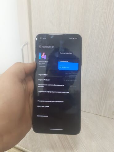 mobile center xiaomi redmi 9: Xiaomi, Redmi Note 9T, Колдонулган, 128 ГБ, түсү - Боз, 2 SIM