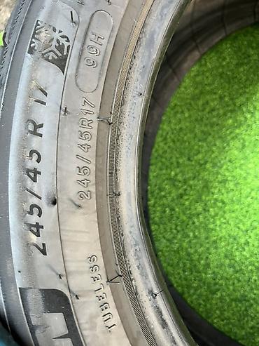 michelin pilot: Шины 245 / 45 / R 17, Зима, Б/у, Пара, Легковые, Michelin — 6