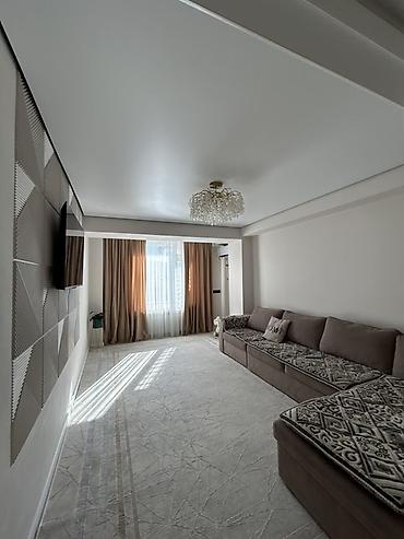 1 комната, 46 м², Асанбай мкр Элитка, 3 этаж, Дизайнерский ремонт