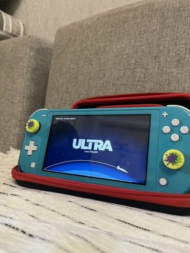 приставка xiaomi: Nintendo Switch Lite (бирюзовый) — портативная игровая консоль