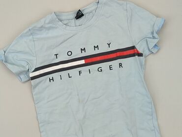 koszula blekitna: Футболка, Tommy Hilfiger, 8 р., 122-128 см, стан - Хороший