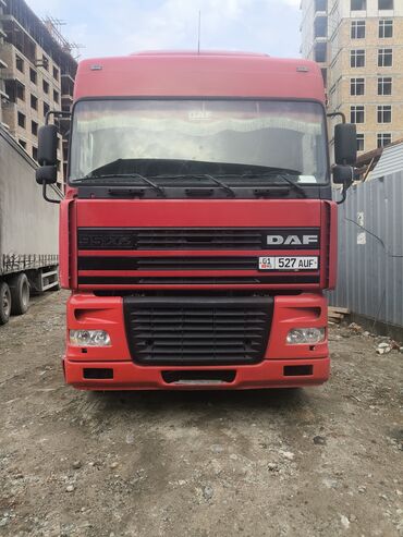 рефрижератор машина: Тягач, DAF, 2001 г., Бортовой