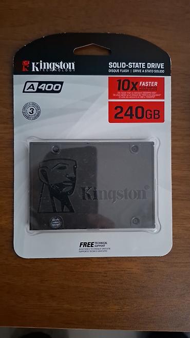 ssd qiyməti: Kingston A400 SSD – 240 GB Hər yerə çatdırılma mümkündür. Bakı (bəzi — 1