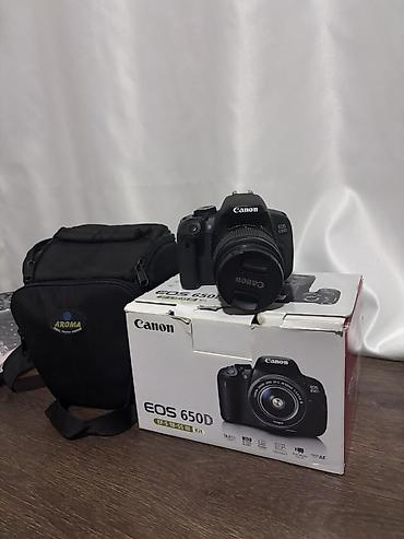 Canon EOS 650D DSLR – EF‑S 18-55mm III Kit - Sensor: 18.0 MP APS‑C