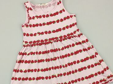 biała letnia sukienka z koronką: Dress, H&M, 5-6 years, 110-116 cm, condition - Very good