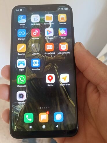 Xiaomi: Xiaomi, Mi 8, Колдонулган, 128 ГБ, түсү - Кара, 2 SIM