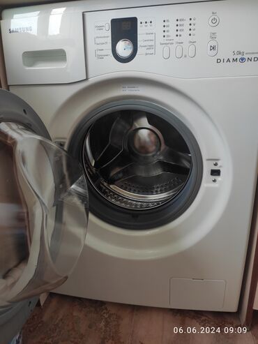 купить стиральная машина автомат: Кир жуучу машина Samsung, Колдонулган, Автомат, 7 кг чейин, Толук өлчөм