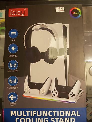 ps5 aksesuar: IPlay RGB Multifunksional Soyutma Stendi – PS5 üçün Xüsusiyyətlər: - — 1