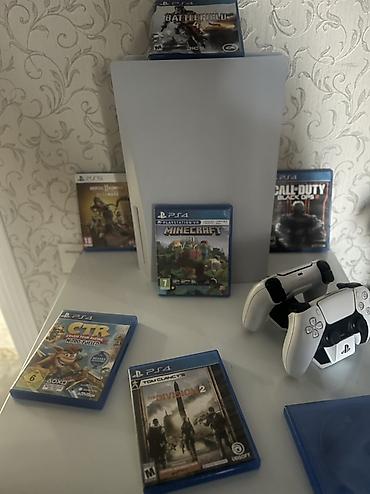 Sony PlayStation: Игровая консоль Sony PlayStation 5 (версия с дисководом) в комплекте с — 7