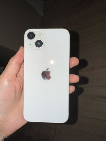 бу рации: IPhone 13, Колдонулган, 128 ГБ, Ак, Куту, 79 %