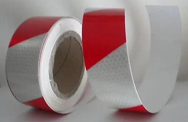 Auto delovi, gume i tjuning: Reflektujuca traka 25m - crvena. reflektujuca traka za obelezavanje - — 5