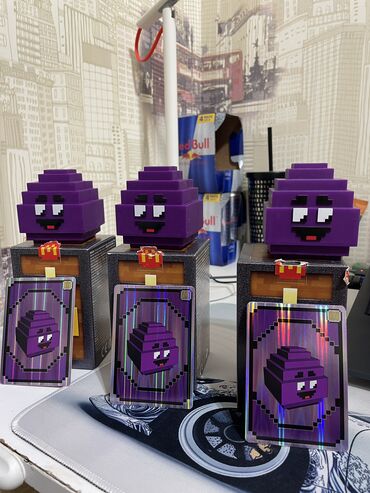 Oyuncaqlar: Grimace egg, 3 ədəddir birinin kodu istifadə olunub, digərlərinki