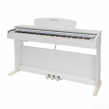dinami: "ROCKDALE Etude 128 Graded White" elektro pianoROCKDALE Etude 128 — 2