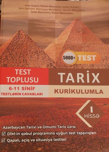 roman kitabları: Anar İsayev test toplusu 1ci hissə