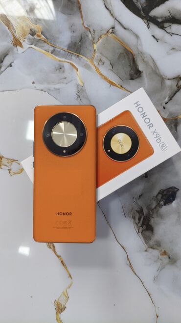 adaptırlar: Honor X9b, 256 GB, rəng - Narıncı, Sensor, Barmaq izi, Face ID