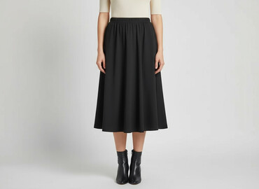 spódnice rozkloszowane plisowane: BM, Women`s skirt, size L