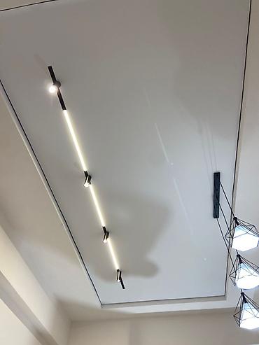 Натяжной потолок: Натяжной потолок Глянцевое Монтаж — 8