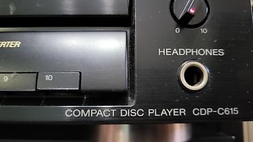 продам усилитель: CD-проигрыватель Sony CDP-C615, без пульта, рабочий. Читает все диски — 7