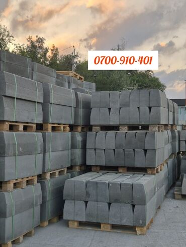 Дорожные бордюры: Бардюр дорожный Бардюр тротуарная Бардюр прессованный Прочные — 11