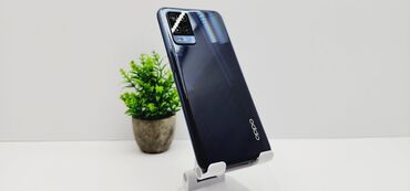 бу телефон талас: Oppo A55 5G, Б/у, 128 ГБ, цвет - Синий, 2 SIM