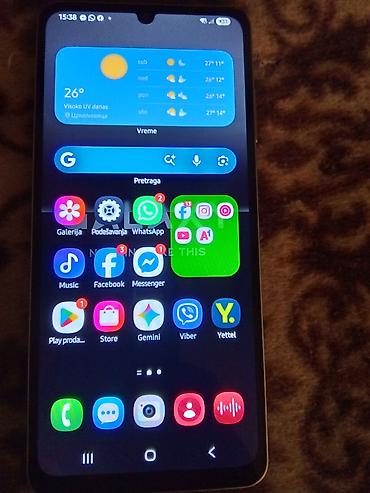 osveta: Samsung Galaxy A06– ekran (90 Hz), dvostruka zadnja kamera 50 MP — 3