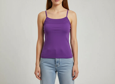 bluzki na ramiączkach plus size: Women`s top, size L