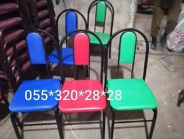 Stullar: Kafe və restoranlar üçün 4 nəfərlik 6 nəfərlik 8 nəfərlik stul və — 10