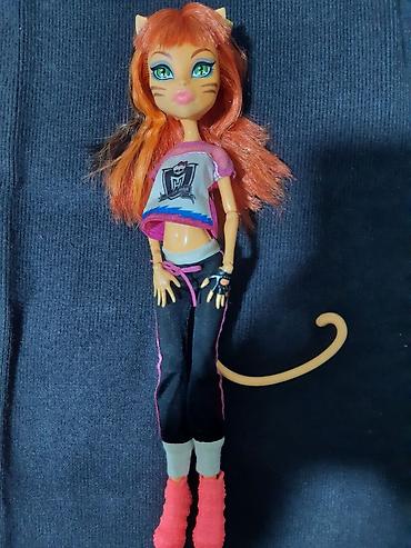 monster: Кукла Monster High – Торалей Страйп (кошкогёрл). - Подвижная кукла с — 1