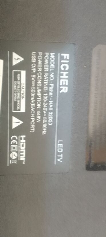 Televizorlar: Televizor Elenberg LCD 32" HD (1366x768), Ünvandan götürmə — 5