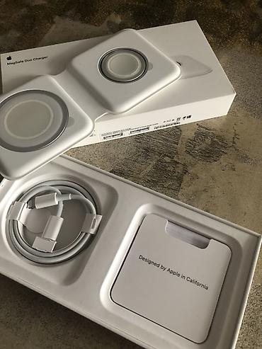 apple charger: Apple MagSafe Duo Charger - İki cihazı eyni anda simsiz doldurma — 4