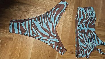 link: Ženski bikini set – dvodelni kupaći kostim sa animal printom - Gornji — 2