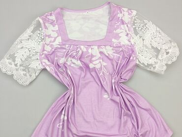 fioletowa sukienki wieczorowa: Blouse, M (EU 38), condition - Very good