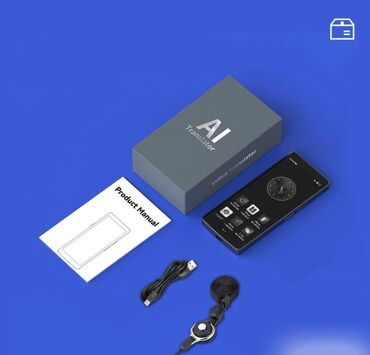 Другие аксессуары для мобильных телефонов: 🧠 ЭЛЕКТРОННЫЙ ГОЛОСОВОЙ ПЕРЕВОДЧИК AI TRANSLATOR A50 LITE — 138 — 2