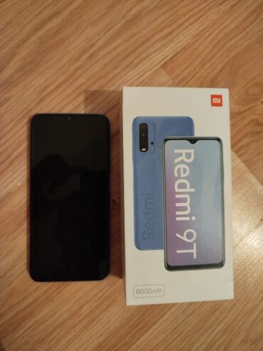 редми нот 11: Redmi 9T, 128 ГБ, цвет - Синий, Отпечаток пальца, Две SIM карты