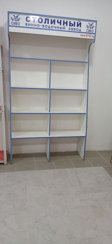 мебель из метала: Полка для магазина, Б/у, Дерево, Самовывоз