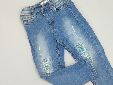 wytrzymałe jeansy: Jeans, 2-3 years, 98, condition - Very good