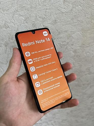 xiaomi 12s ultra qiyməti: Redmi Note 14, 128 GB, rəng - Qara, Barmaq izi — 2