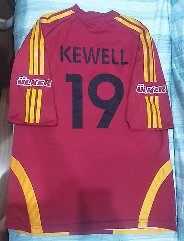 Kişi geyimləri: Futbolka, Adidas, L, rəng - Qırmızı — 2