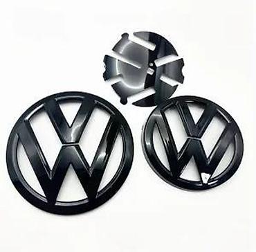 Auto delovi, gume i tjuning: Crni znak Golf 5, Golf 6, Golf 7. Komplet znakovi - zamenski crni — 13